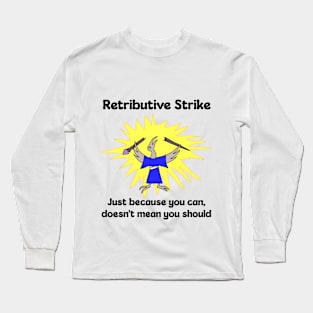 Retributive Strike Wizard Breaking Staff Long Sleeve T-Shirt